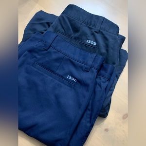 2 Izod Golf Shorts 34W